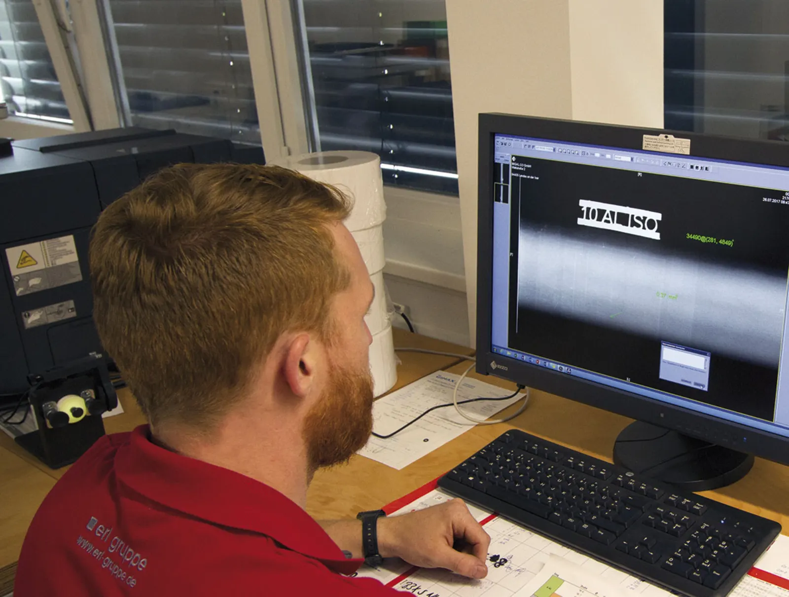 Digitale Röntgenprüfung im MIGAL.CO Technologiezentrum