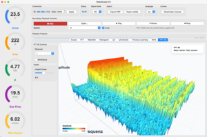 FFT 3D-Analysis (Pulsed MIG-process MIG-Aluminium)