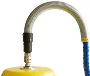 Protector especial contra dobleces PMF20 con conector ENG20S y acoplamiento rápido CRNG2