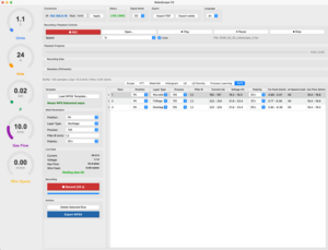 Recording of welding data and transfer into an editable list for export to the .wpsx (WPS Maker 2) format
