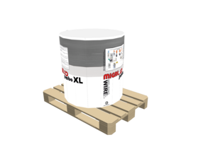 1 JUMBO XL Faß auf einer Europalette