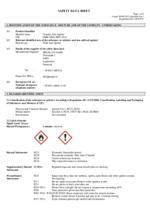 MSDS KRA-1000