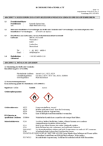 Ficha de datos de seguridad (MSDS)