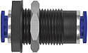 RoboBend Wall Bulkhead connector